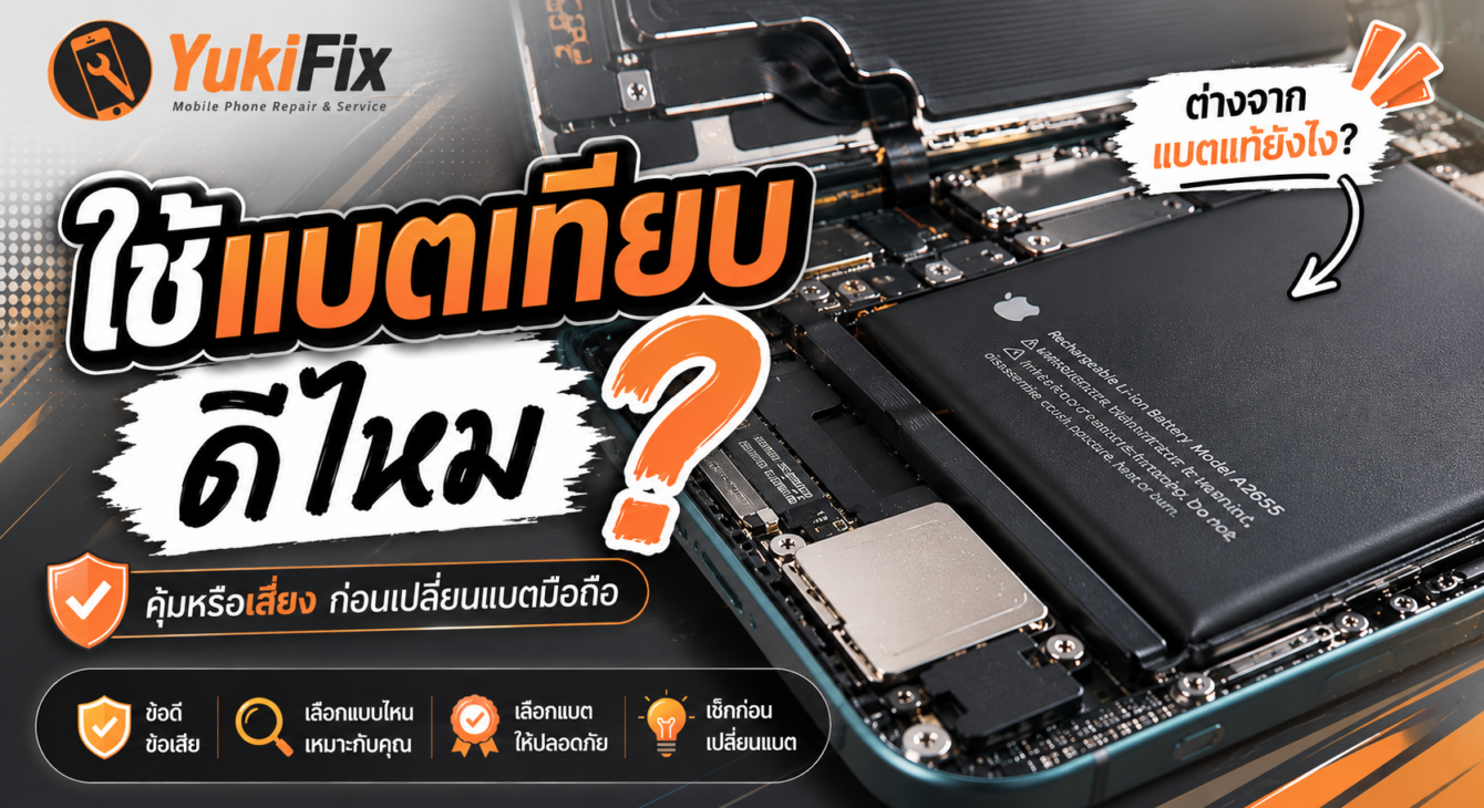 ใช้แบตเทียบดีไหม? ใช้แบตเทียบดีไหม?