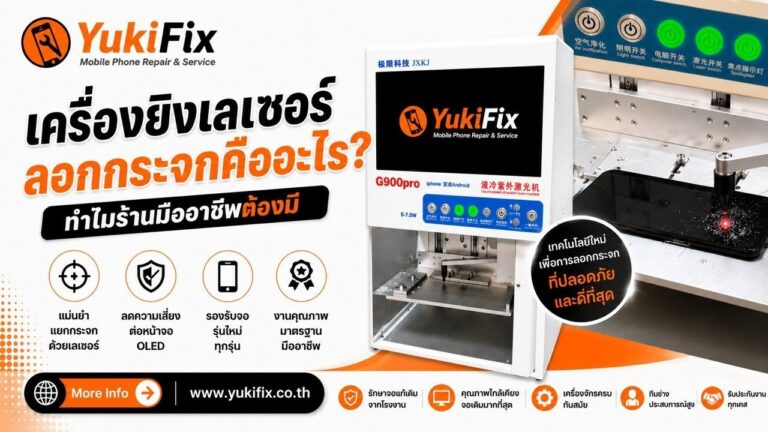 เครื่องยิงเลเซอร์ลอกกระจกคืออะไร? ทำไมร้านมืออาชีพต้องมี